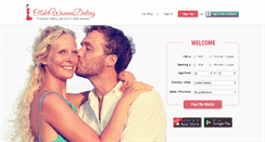 Desktop Screenshot of olderwomendating.com